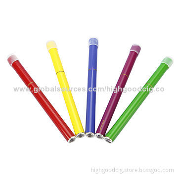 500-puff E-shisha Disposable E Cigarettes with LED Lights, CE/RoHS/FCC Mark